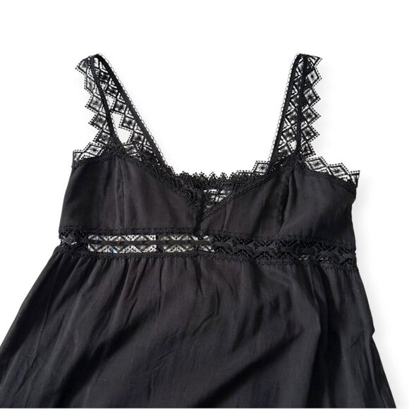 CHARO RUIZ IBIZA Crocheted Lace-trimmed Cotton-blend Dress, Size S, NWT - Picture 9 of 16